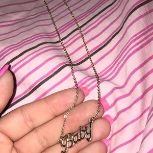 Gold Baby necklace !